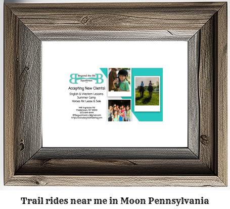 trail rides near me in Moon, Pennsylvania